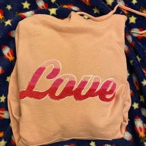 BTS House of BTS Pop Up love boy with luv hoodie